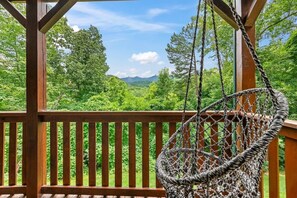 Lounge the day away with stunning views on the wraparound deck