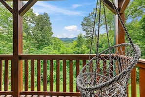 Lounge the day away with stunning views on the wraparound deck