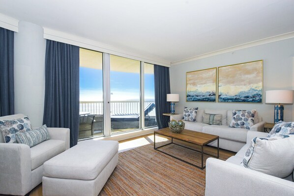 1 Silver Shells St. Maarten 702 - Living Area