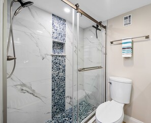 Newly-Renovated Full Bathroom with Shower