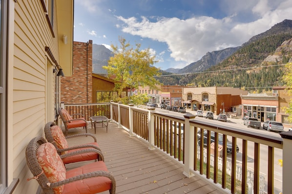 Ouray Vacation Rental | 2BR | 2BA | 1,000 Sq Ft | Stairs Required