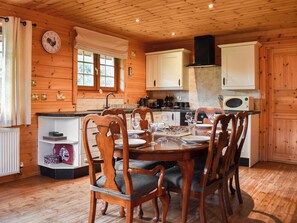 Open plan living space | Foxglove - Lowfield Log Cabins, Staintondale near Scarborough