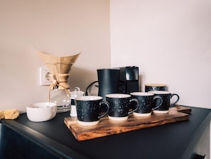 Coffee and/or coffee maker