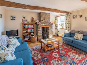 Living area | The Old Shippen - Frankaborough Farm Cottages, Lifton