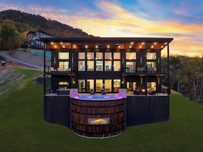 Your Smoky Mountain sanctuary with panoramic views and next-level serenity.