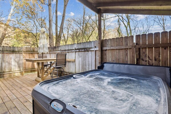 Relaxing Hot Tub 
