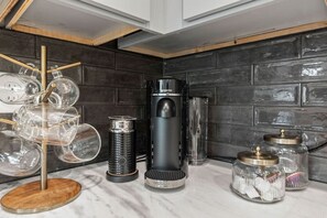 Kaffe och/eller kaffebryggare