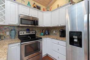 Whip up your favorite meal in the fully equipped kitchen