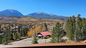 Vue depuis l’hébergement