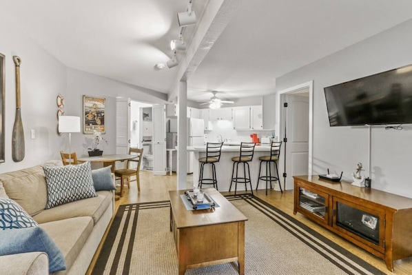 living and dining