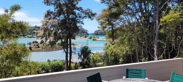 Views over the Kaiteriteri Inlet, towards the main Kaiteriteri beach