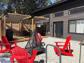 Firepit and patio