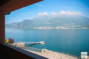 Blick von der Unterkunft