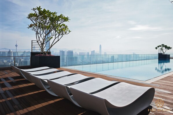 Rooftop pool
