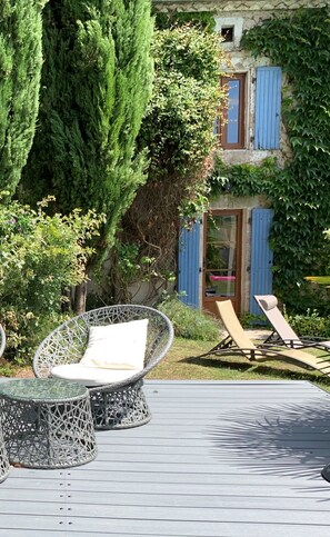 Traditional Blue shutters