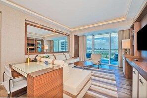 Living Room with Spacious Sofa