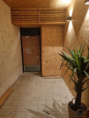 Interior entrance