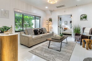 Living Room | Queen Sleeper Sofa | Smart TV
