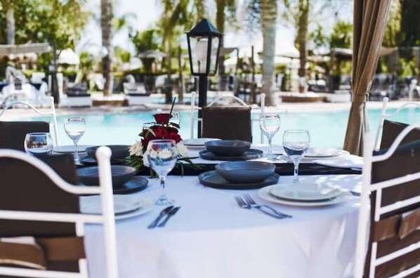 Restaurang utomhus