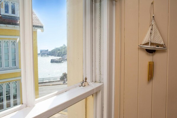 View of the sea from the kitchen window