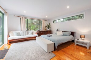 Main bedroom with sitting area