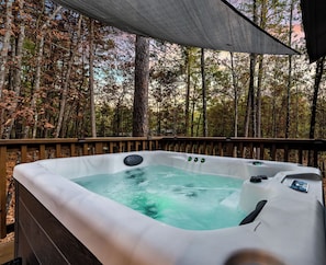 Bain à remous extérieur
