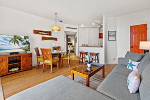 open-concept layout