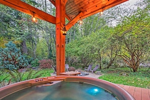 Bain à remous extérieur