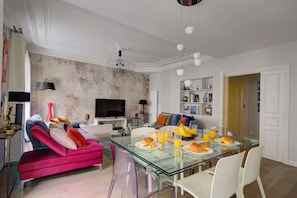 The living area