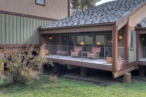 Back Deck with Seating