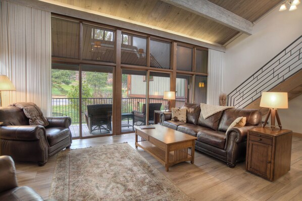 Large Living Room and Deck