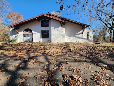 There is almost 4 acres surrounding the property.