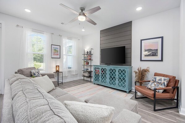 Modern touches make this an elegant stay!