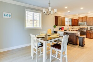 Dining Area/Kitchen | Open Floor Plan | Cooking Basics | Dishware & Flatware
