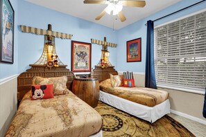 Two Twins Bedroom 3
Pirates of the Caribbean Theme