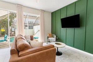 Living Room (Angle 2)
55" Smart TV