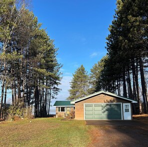 2-stall attached garage