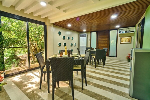 Dining area