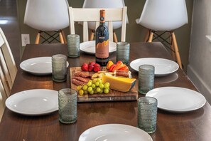 Gather around the dining table with family