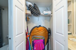 Take advantage of the beach amenities available for guests use