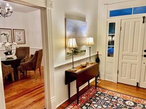 Entrance to dining room/office space off of foyer.