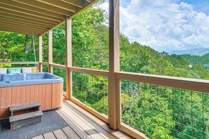 Bain à remous extérieur