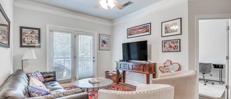 Athens Vacation Rental | 2BR | 2BA | 1,265 Sq Ft | Stairs Required
