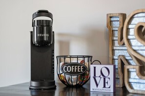 Kaffe och/eller kaffebryggare