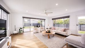 Living room with Smart TV 