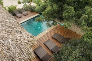 Your private pool, tucked in the jungle!