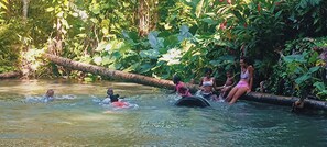 Nearby fresh spring water pool.
