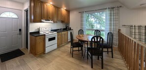 Kitchen with dining area