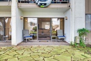 Patio | Outdoor Seating | Lake Views