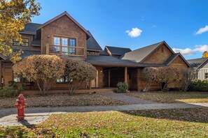 Experience the perfect blend of rustic charm and luxurious comfort in this one-of-a-kind treehouse-style home.
